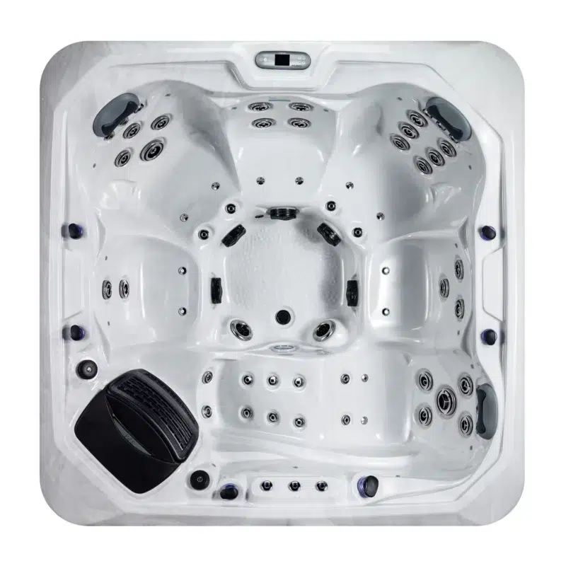 Cuba – Spa 6 places spacieux Vendom, idéal pour la famille – Only Spa - White Marble - Vue du dessus