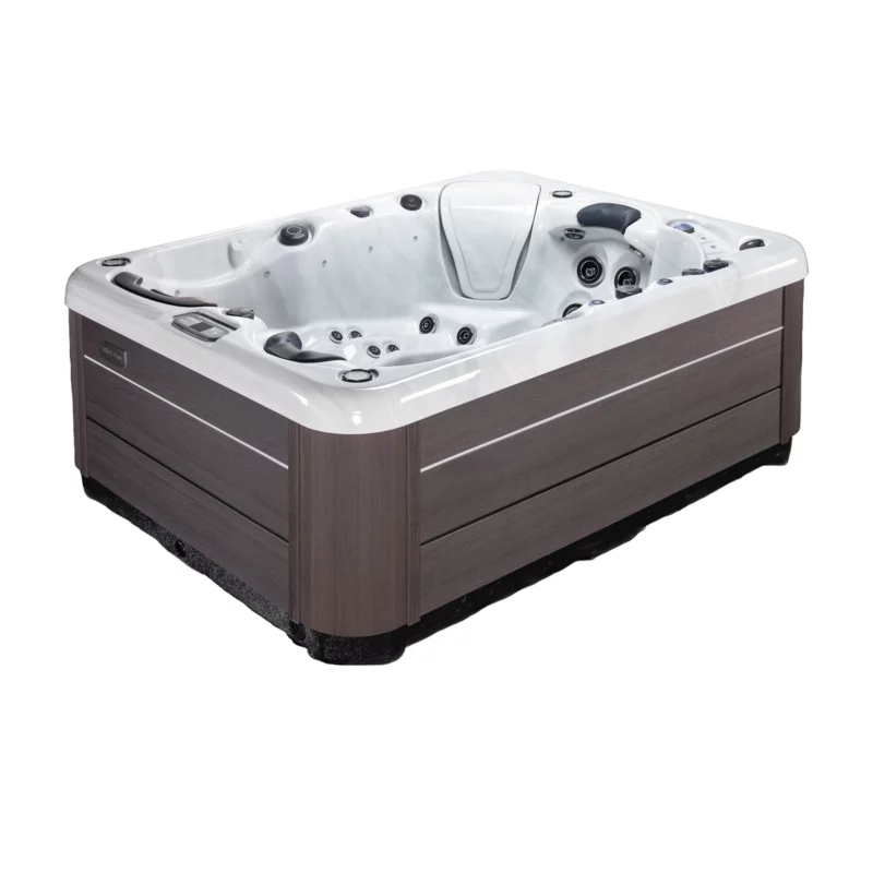 Maohi – Spa 3 places design de la collection Vendom – Only Spa - White Marble - Vue de face