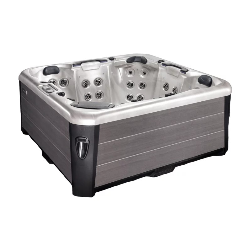 Moana – Spa 5 places performant et à un prix accessible par Vendom, disponible chez Only Spa - Oyster Opal - Vue de face