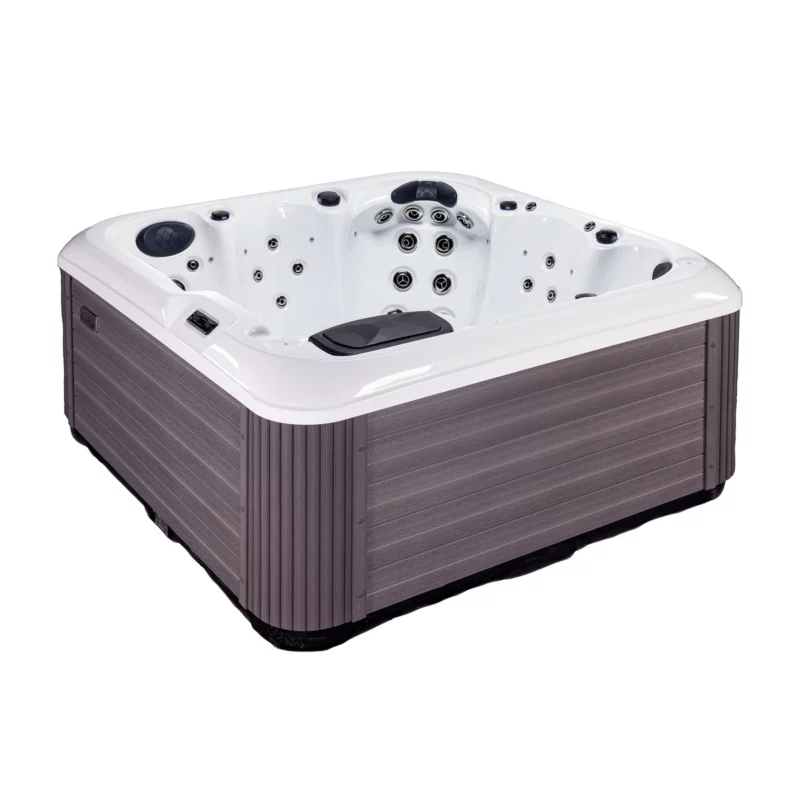 Rhodes – Spa 6 places familial Vendom, proposé par Only Spa - Pure White - Vue de face
