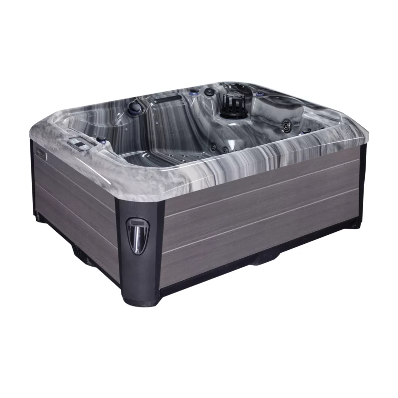 Tahiti – Spa 3 places moderne de la marque Vendom – Only Spa - Odyssey Marble - Vue de face