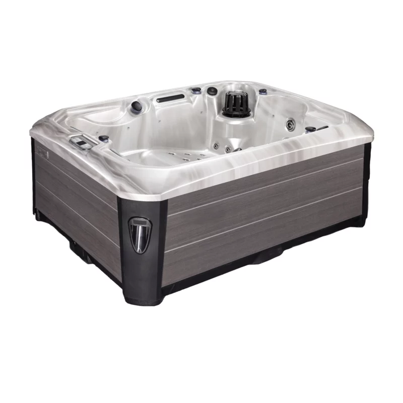 Tahiti – Spa 3 places moderne de la marque Vendom – Only Spa - Oyster Opal - Vue de face