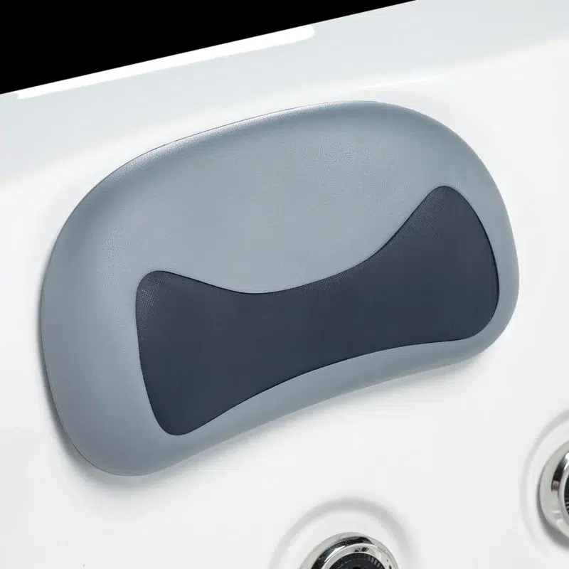 Barbade – Spa 3 places bi-zone Vendom, parfait pour la récupération après l'effort – Only Spa - White Marble - Vue détaillée d'un appui-tête