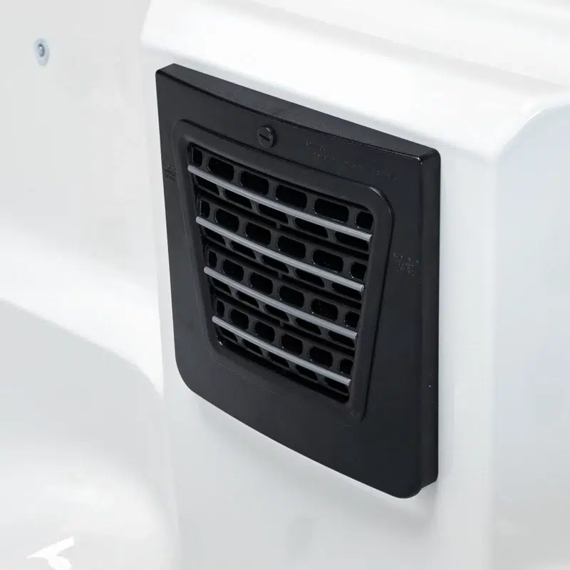Barbade – Spa 3 places bi-zone Vendom, parfait pour la récupération après l'effort – Only Spa - White Marble - Vue détaillée du skimmer