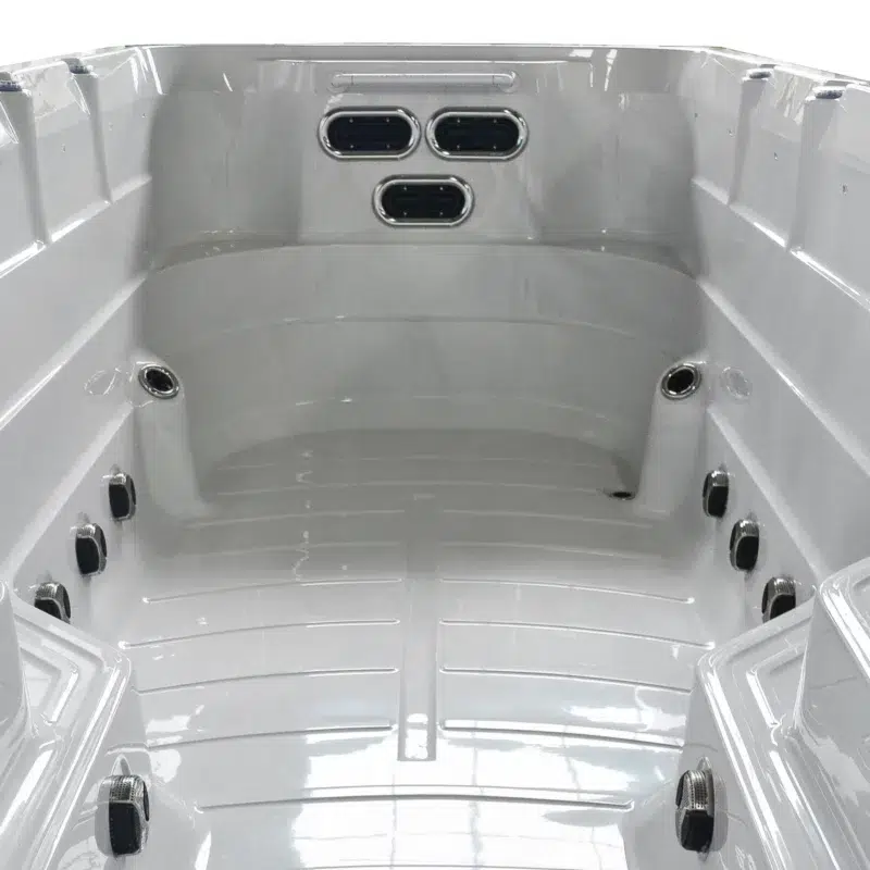 Hydra – Spa de nage monozone performance – Vendom – Only Spa - White Marble - Vue de l'intérieur