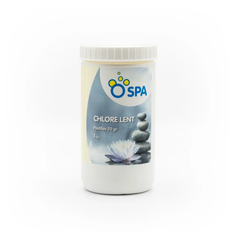 Chlore Lent de la marque Ocedis - Bidon de 1 kilo