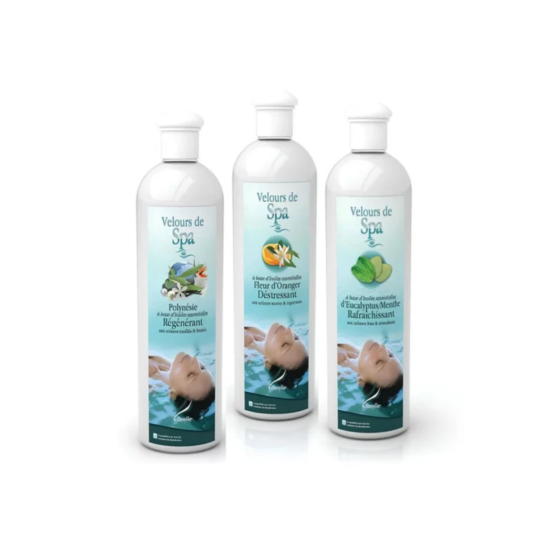 Huiles Essentielles - Velours de Spa de la marque Camylle 250ML