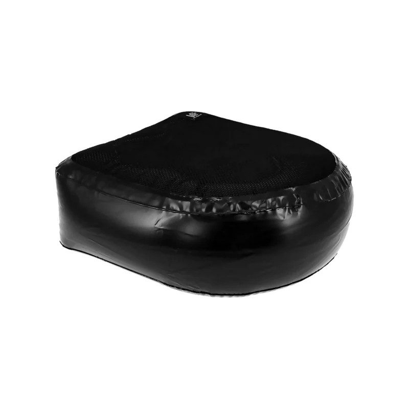 Siège rehausseur noir pour spa Vendom – coussin de confort à remplir d’eau ou de sable, surface antidérapante